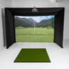 Trackman iO Commercial Lux Home Golf Simulator