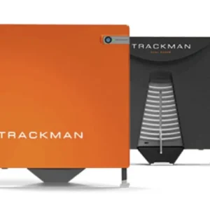 Alternative view of TrackMan 4 Indoor Home SimBox Home Golf Simulator